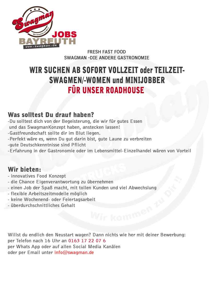 Stellenagebot Vollzeit